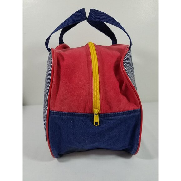 Thomas The Tank Engine Canvas Bag No. 1 Striped vintage 1999 Y2K Britt Allcroft - Picture 7 of 12